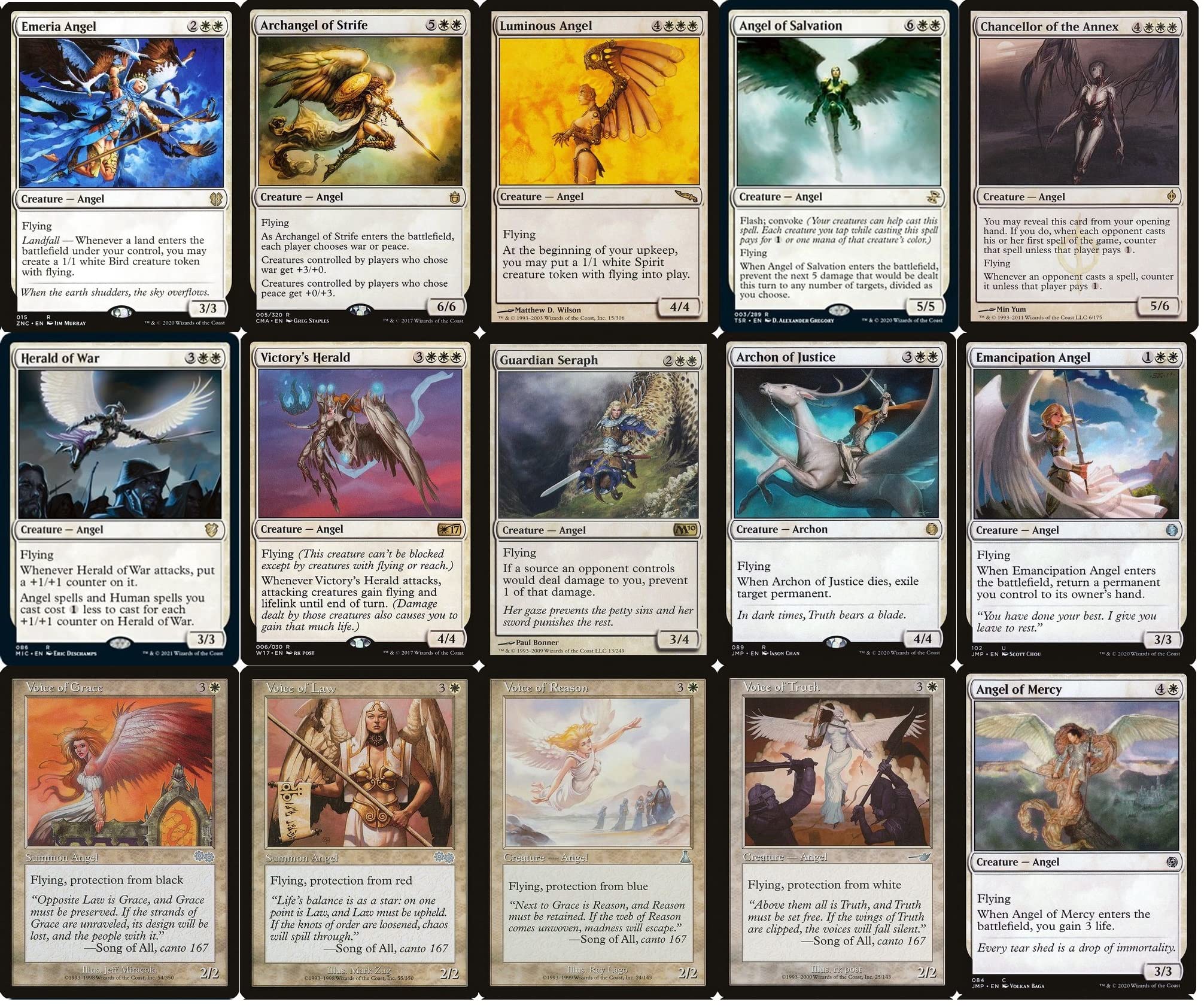 Amazon.com: Angel Commander Deck - Custom Built - Elite - MTG