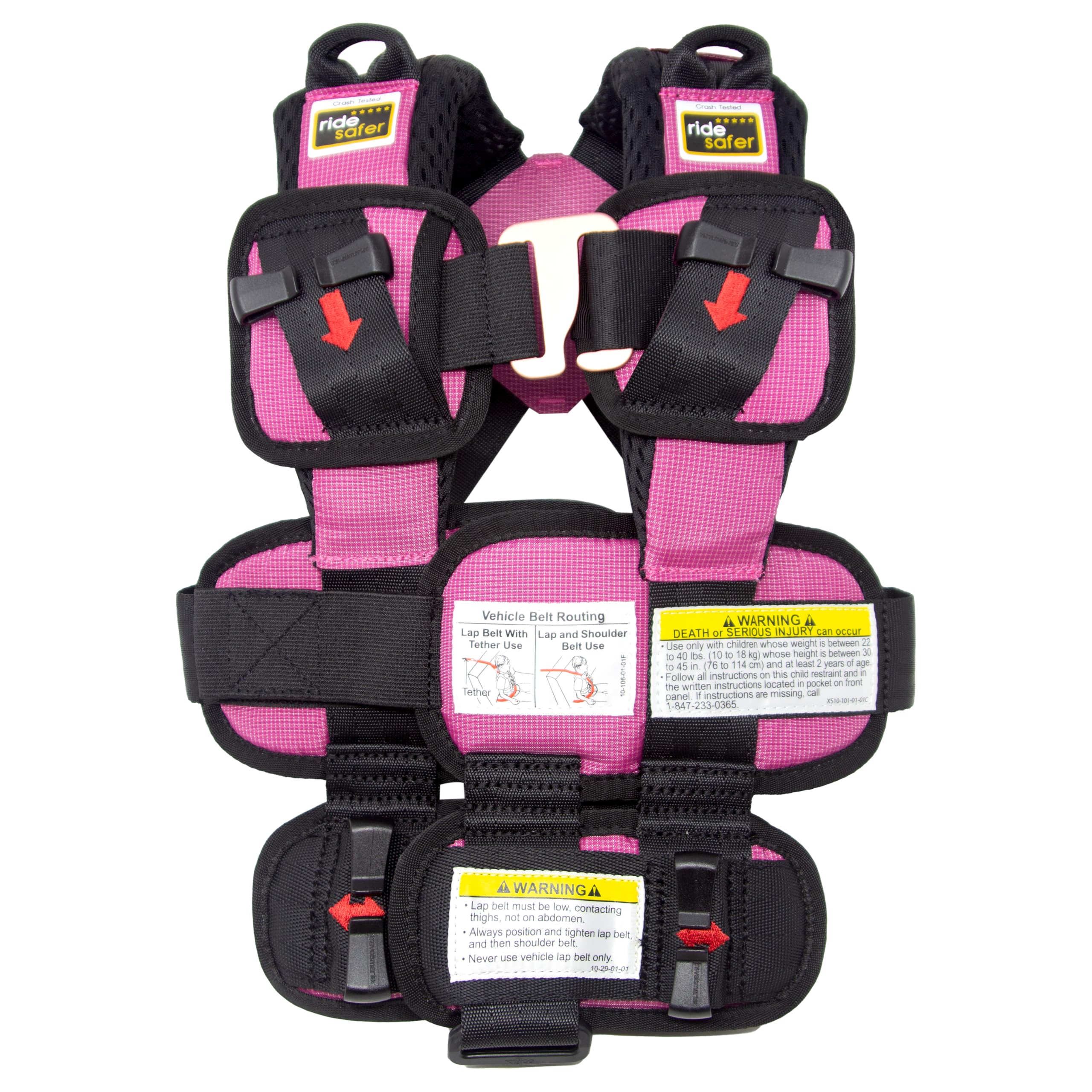Amazon.com: RideSafer - Extra Small (XS) Pink, Lightweight