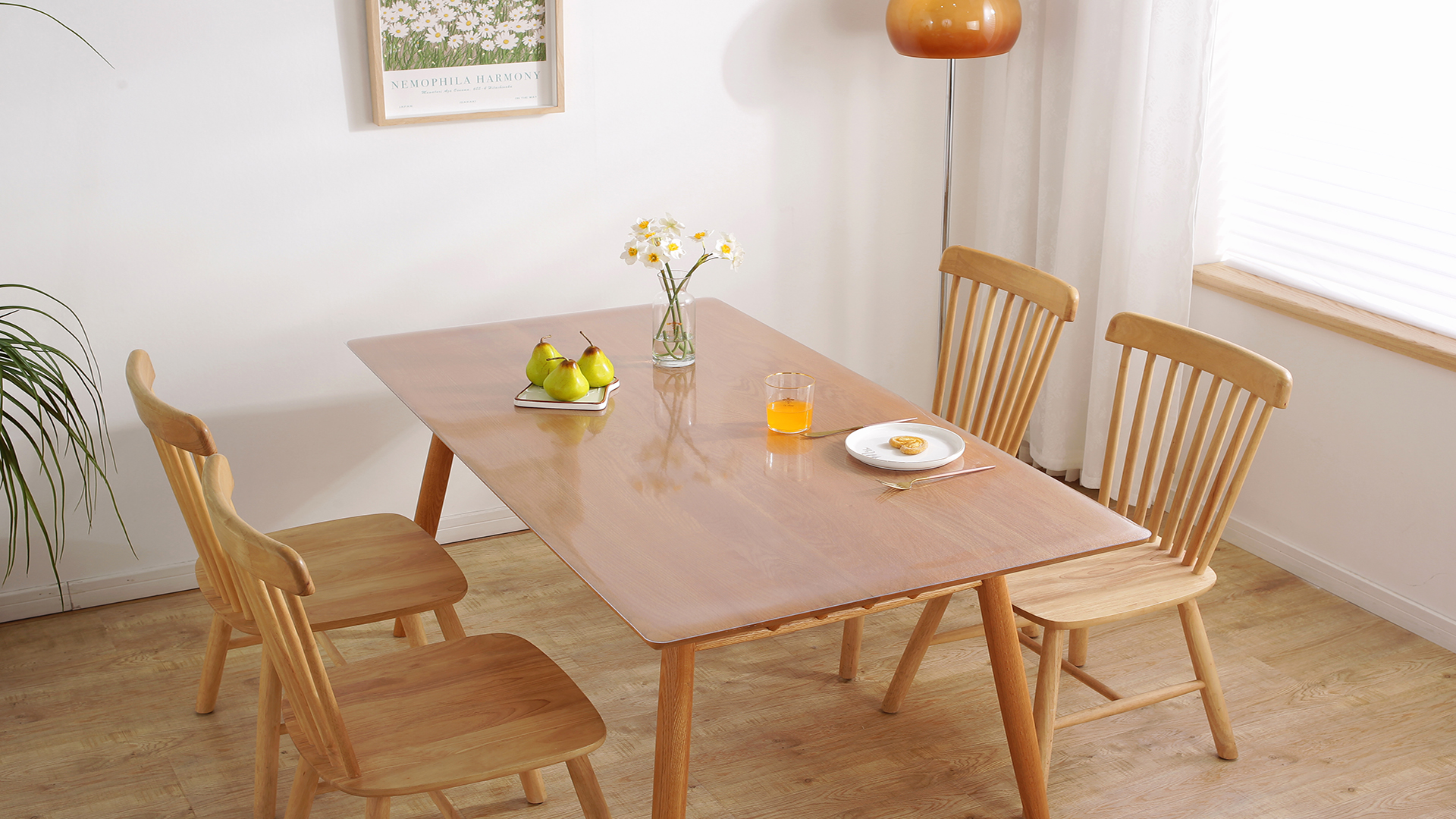 Amazon｜XinGe テーブルマット テーブルクロス 75*160cm 透明 ビニール