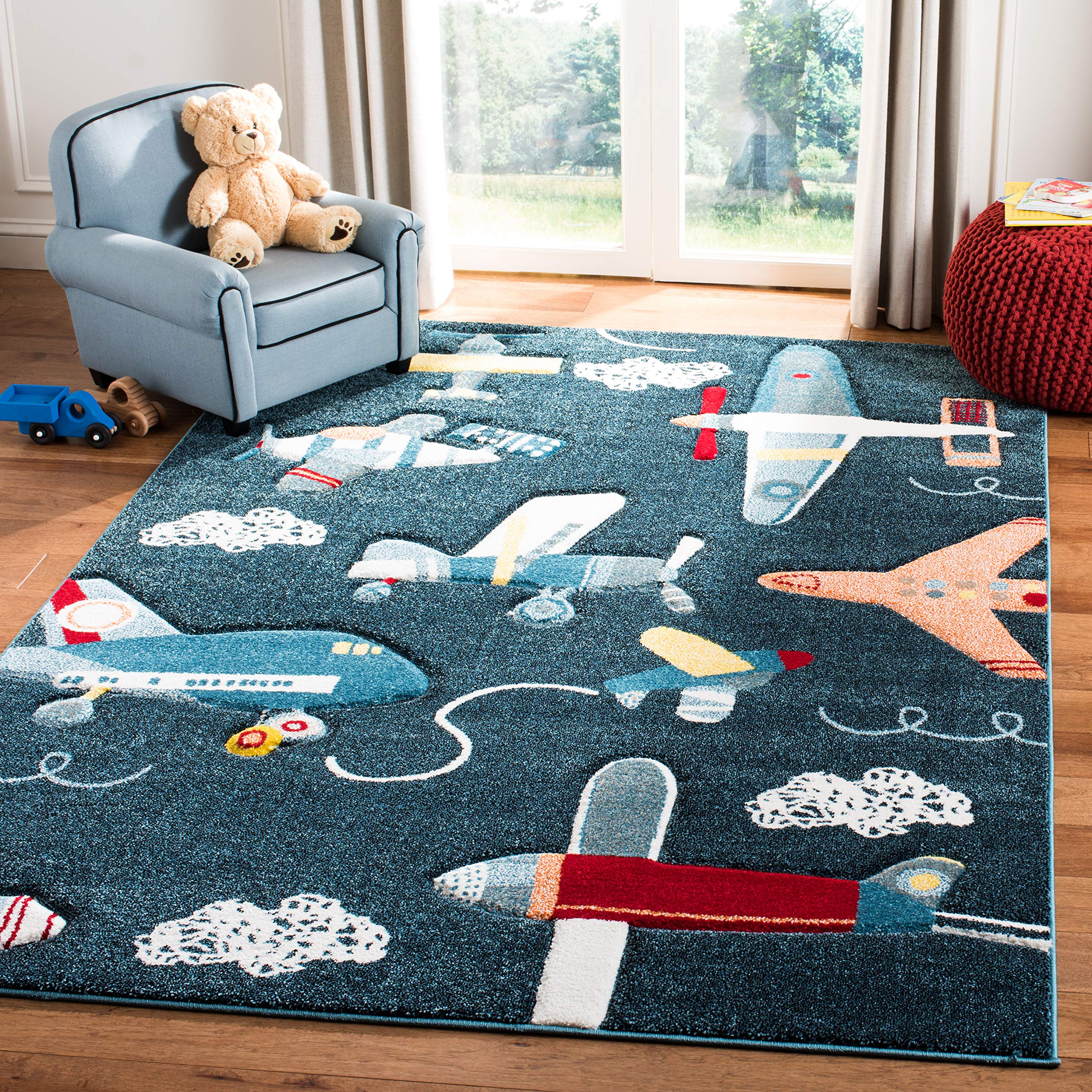 Amazon.com: SAFAVIEH Carousel Kids Collection Area Rug - 5'3