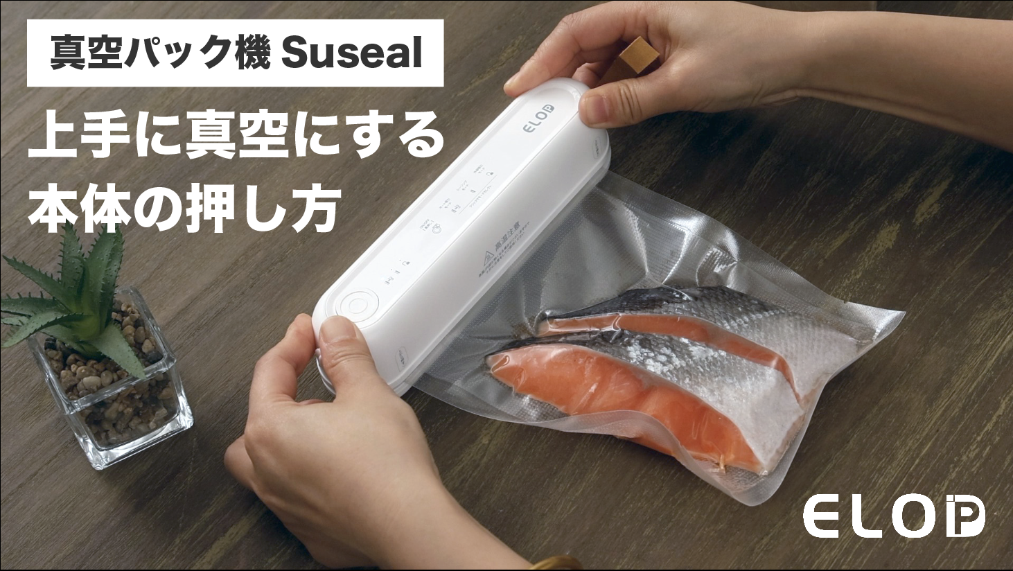 Amazon.co.jp: 【ELOD Suseal 】コードレス真空パック機 60kpa 【強力