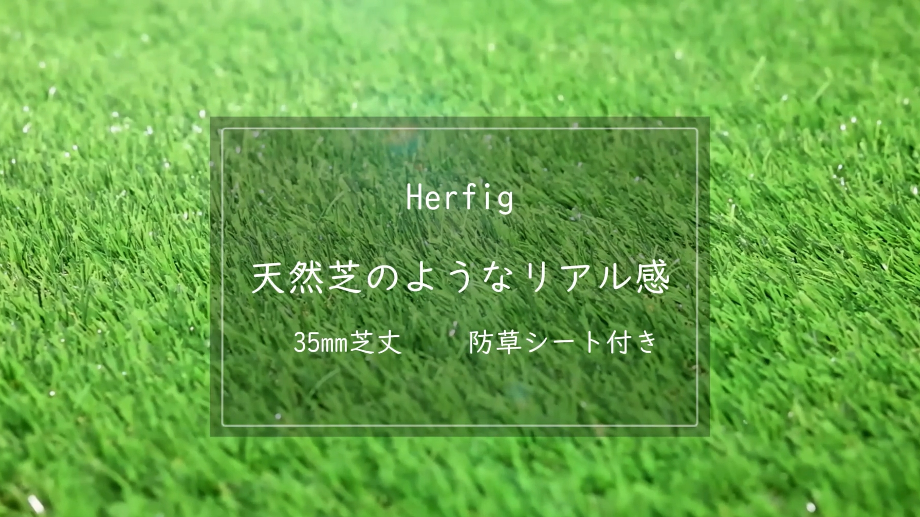 Amazon | 人工芝 ロール 防草シート 2m×10m 芝丈35mm 高密度40万本