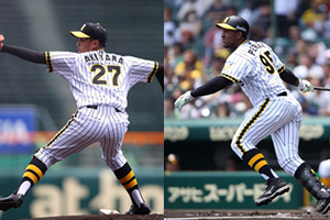 ニュース - ファーム - 輝流ラインユニフォームで参戦！阪神甲子園球場