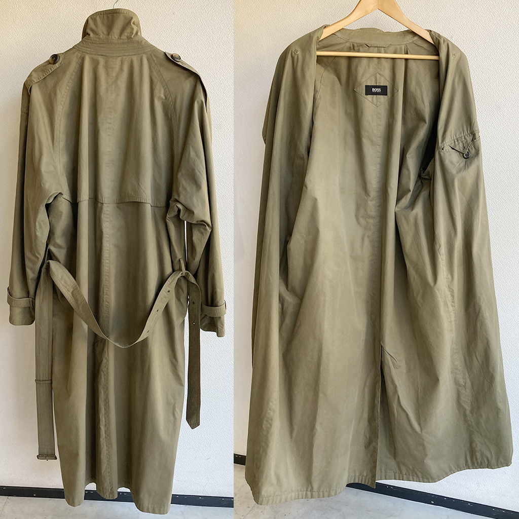 1980年代イタリア製トレンチコート by HUGO BOSS - マメチコ Fashion