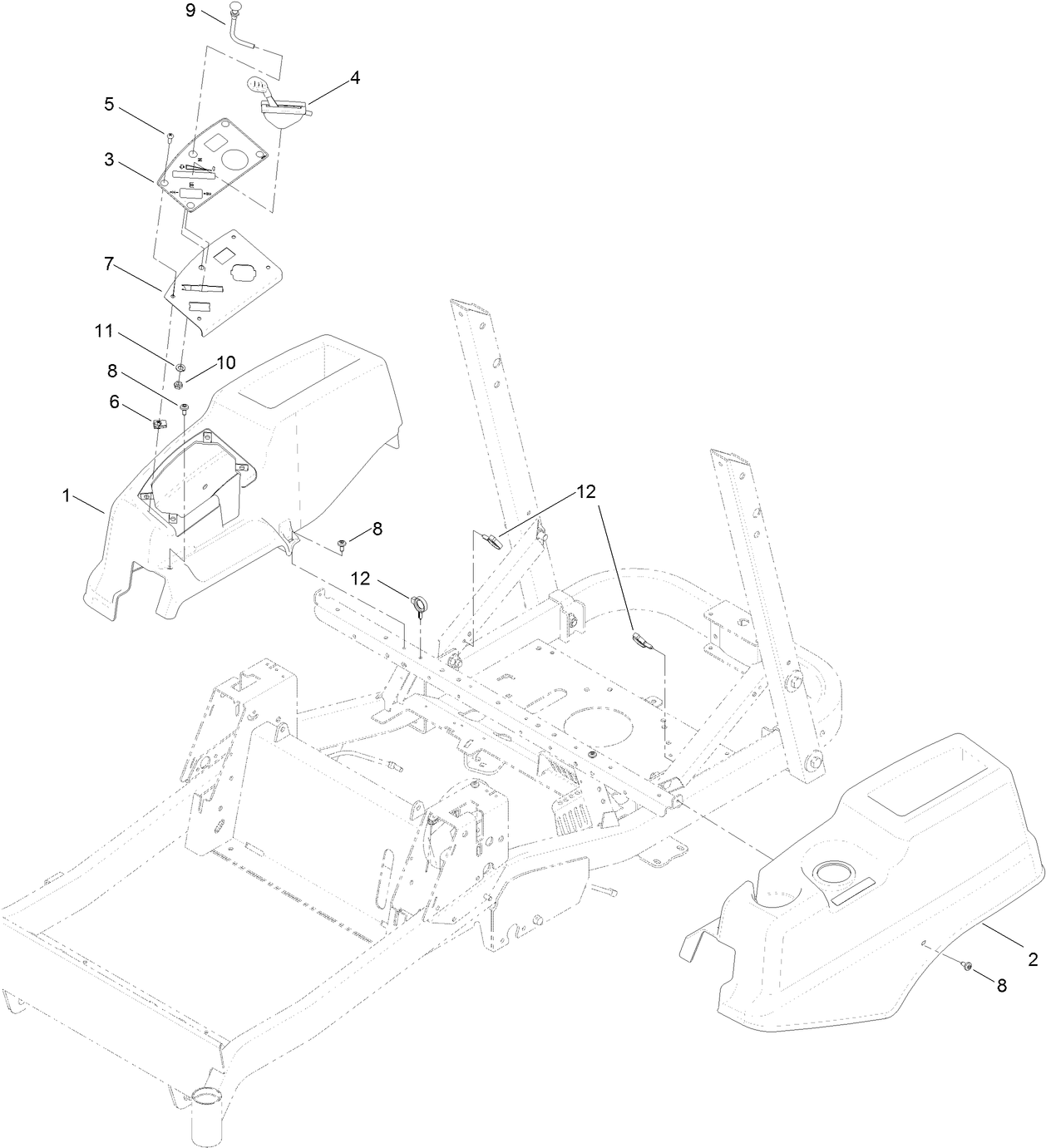 Parts – TITAN ZX 4800 Zero-Turn-Radius Riding Mower | Toro