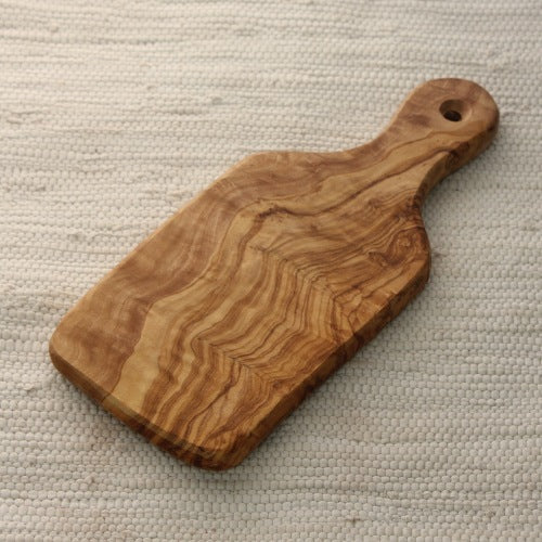 オリーブの木 まな板 持ち手付 24cm | マンゴロベ