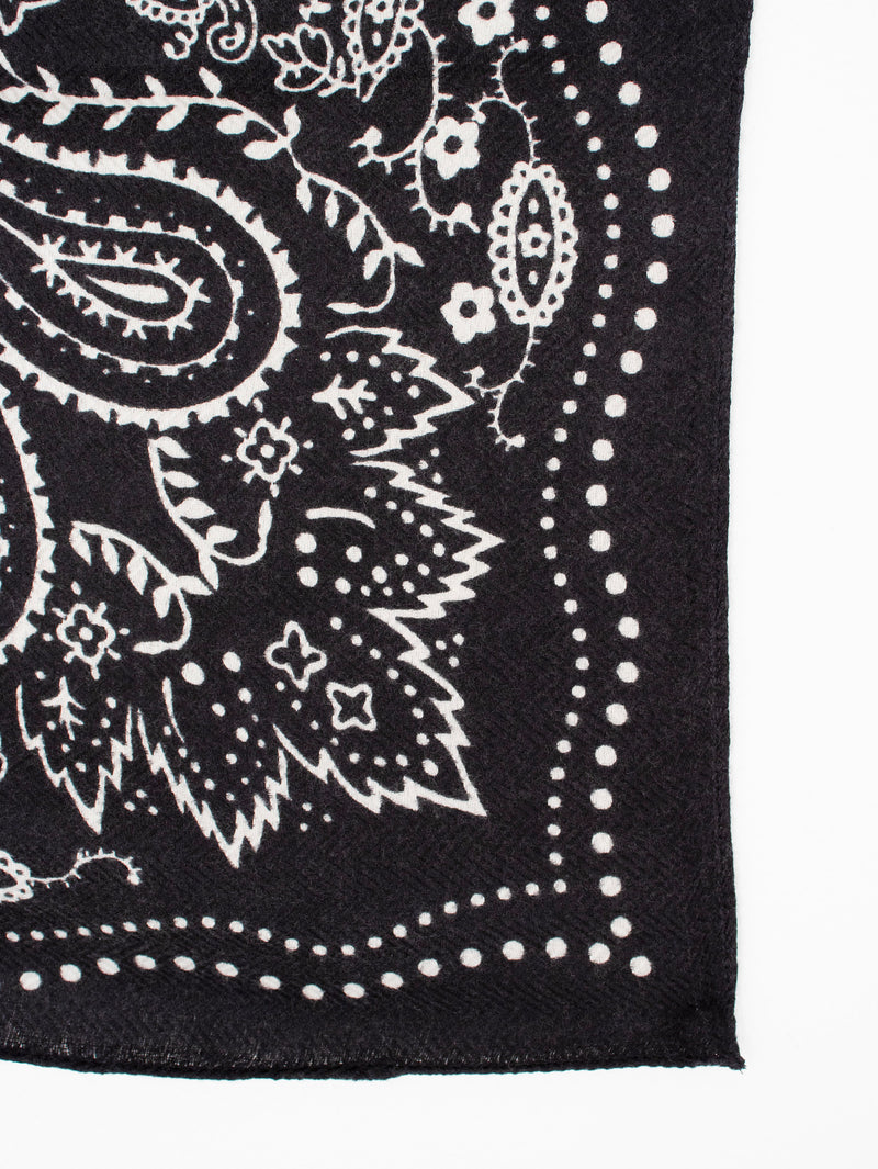 ウールシルクストールヘリンボーン織120＞カレイドバンダナ – manipuri