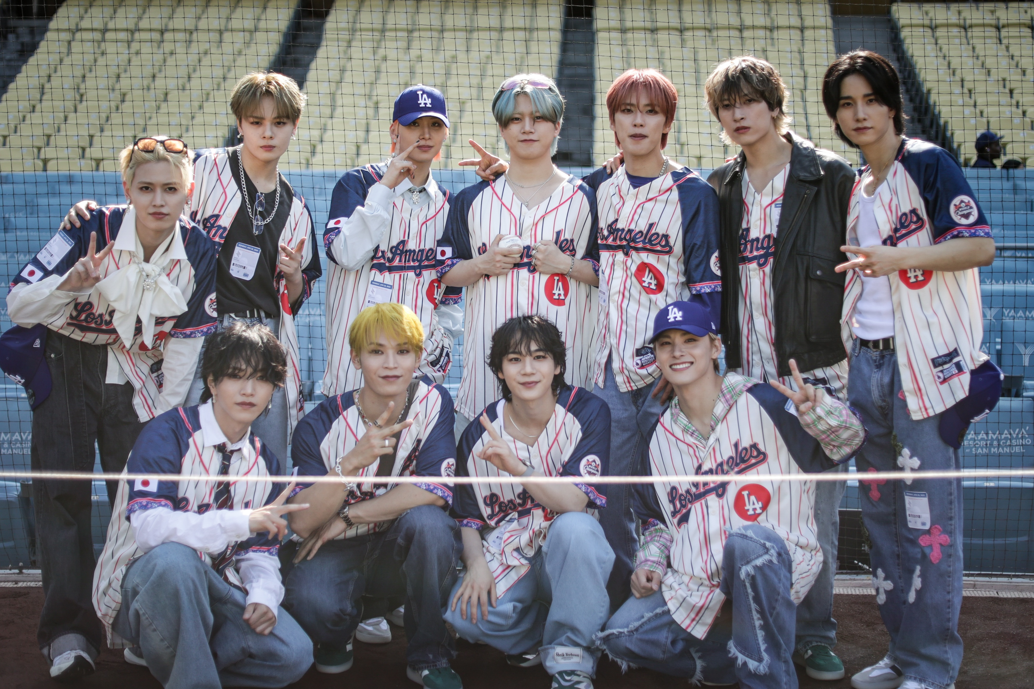 JO1がMLB「ドジャース vs マーリンズ」のJapanese Heritage Nightで