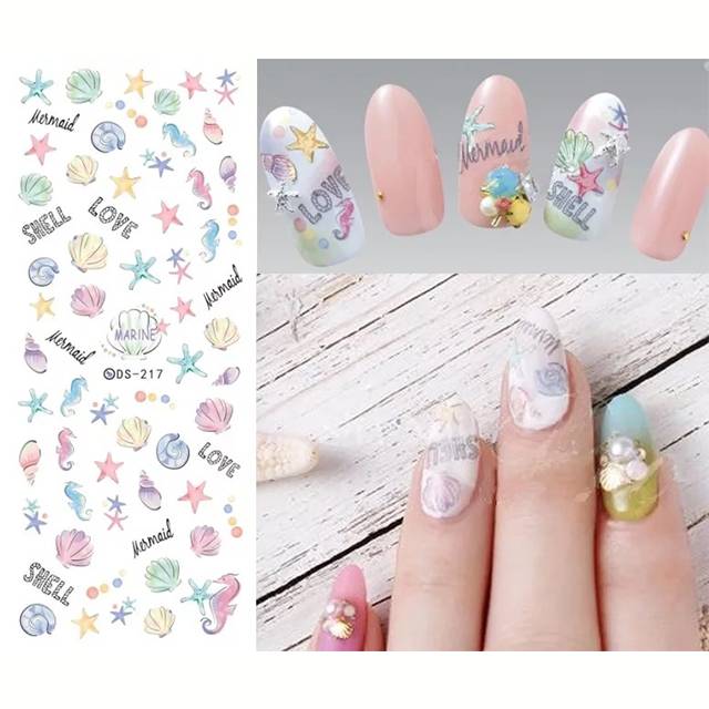 ウォーターネイルシール 夏トロピカルネイルシリーズ – MAHANA-SHOP