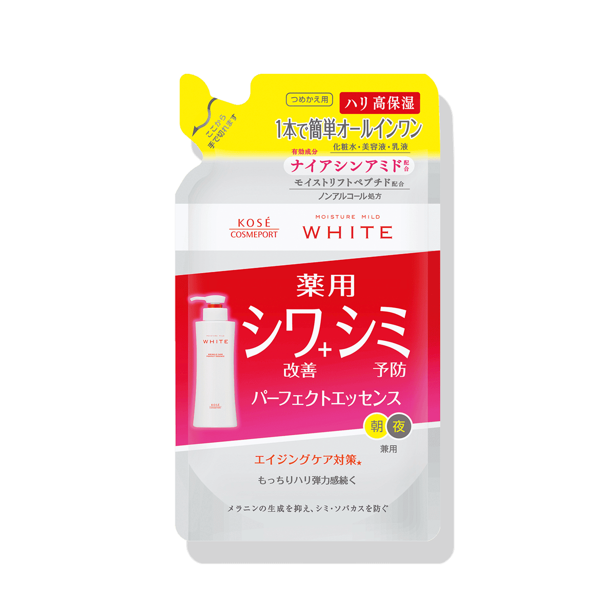 モイスチュアマイルド ホワイト リンクルケア エッセンスローション