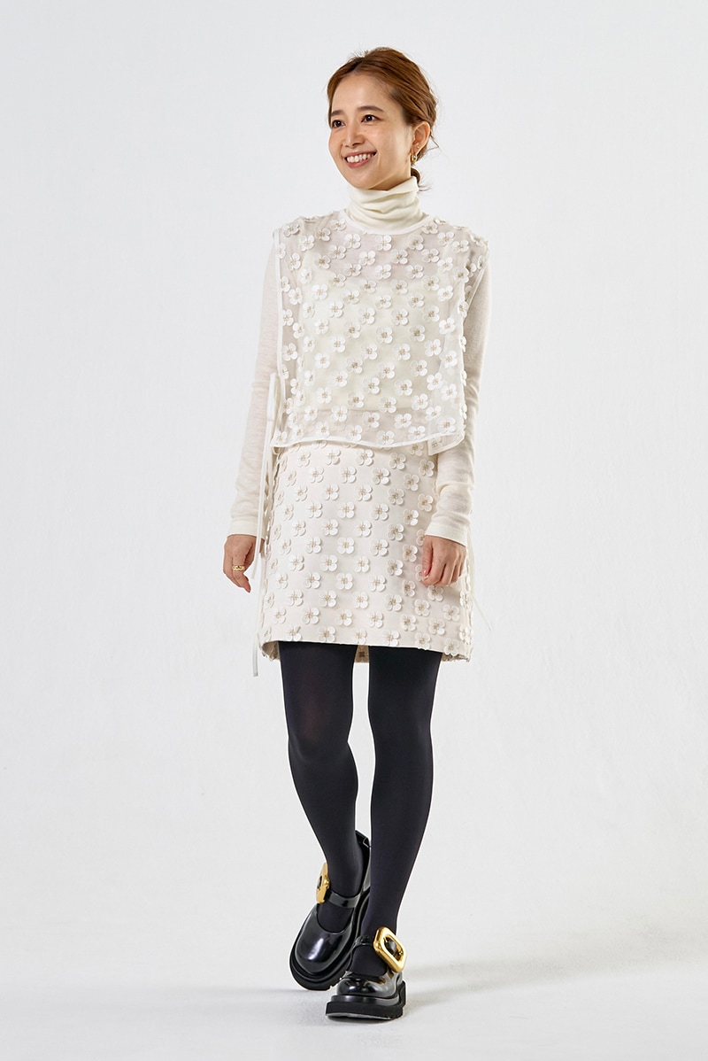 yori shirocon cloverミニスカートブラック36