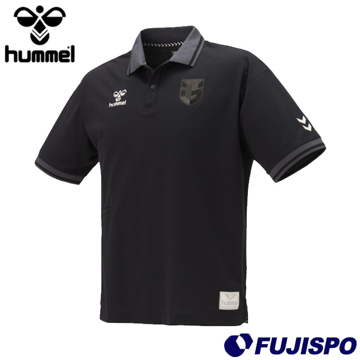 最終処分 ガンバ大阪 hummel トレーニングシャツ 黒 O-XO 最終処分