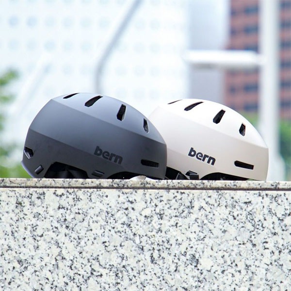 BERN】MACON 2.0 カラー：matte sand バーン ヘルメット HELMET