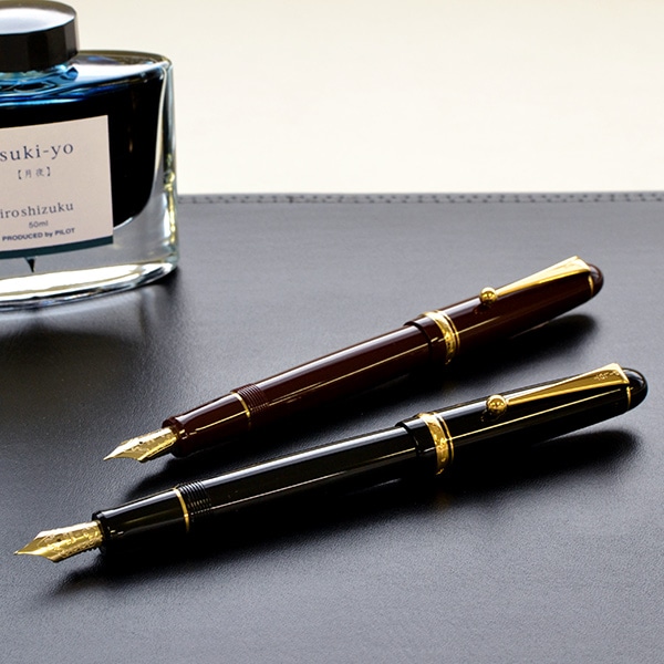 パイロット 万年筆 カスタム742 ブラック ＜会員登録後のレビュー記入