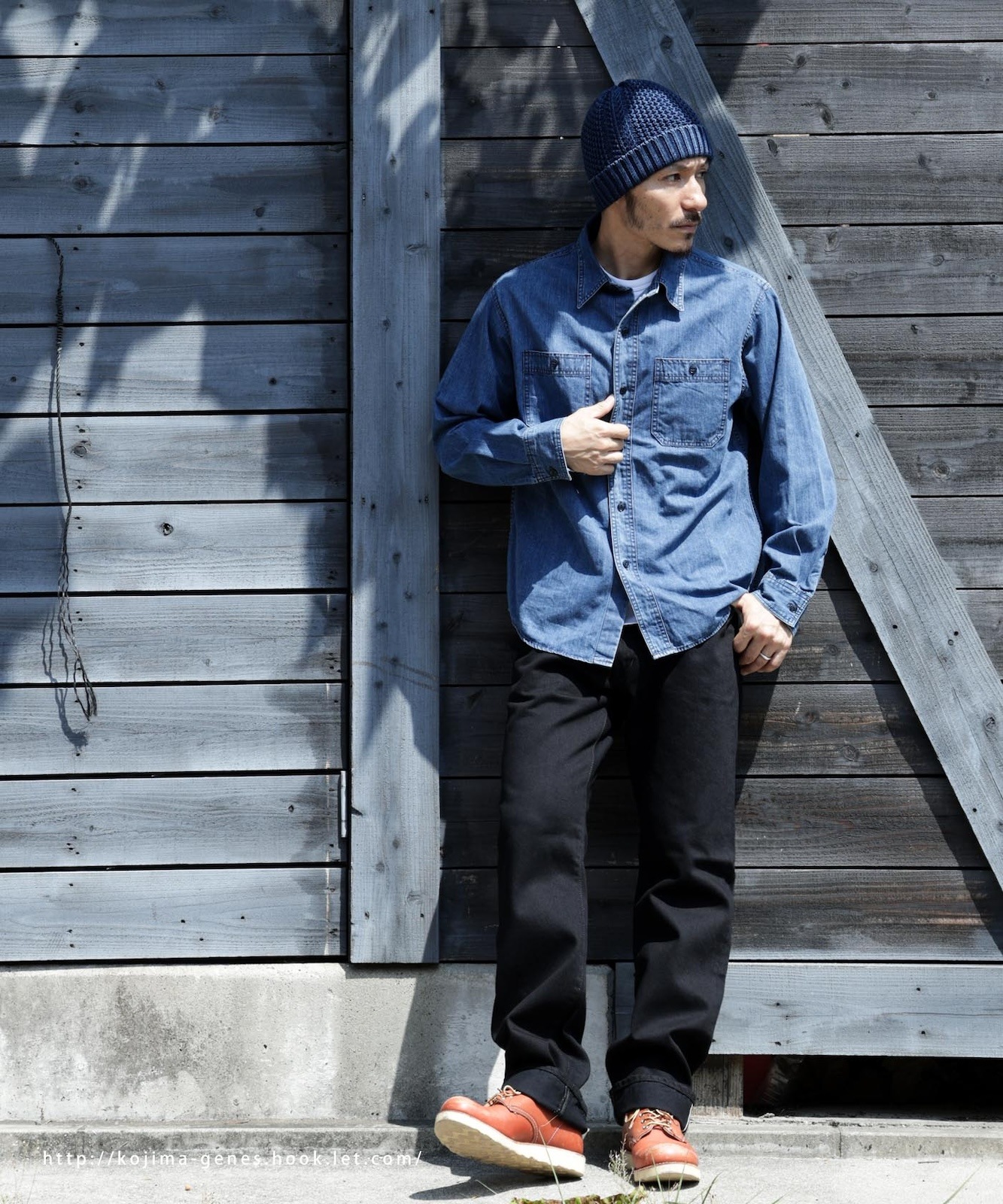 13oz Selvedge Black Straight Denim / 13ozセルビッチ ブラック