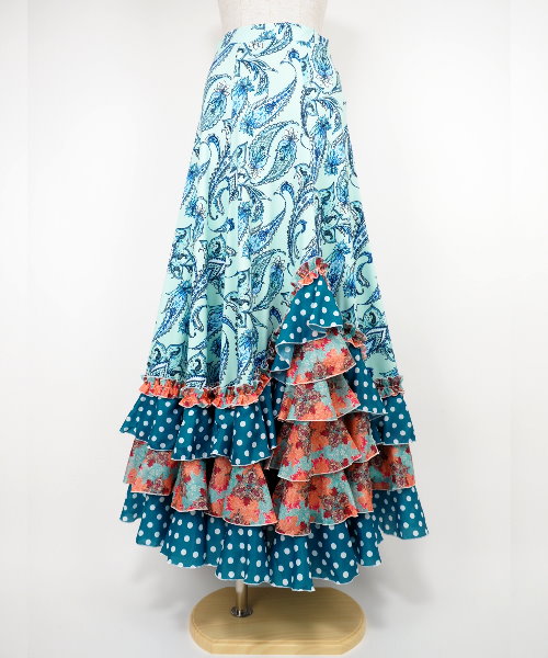 フラメンコ,スカート｜社交ダンス衣装・フラメンコ・ベリーダンス