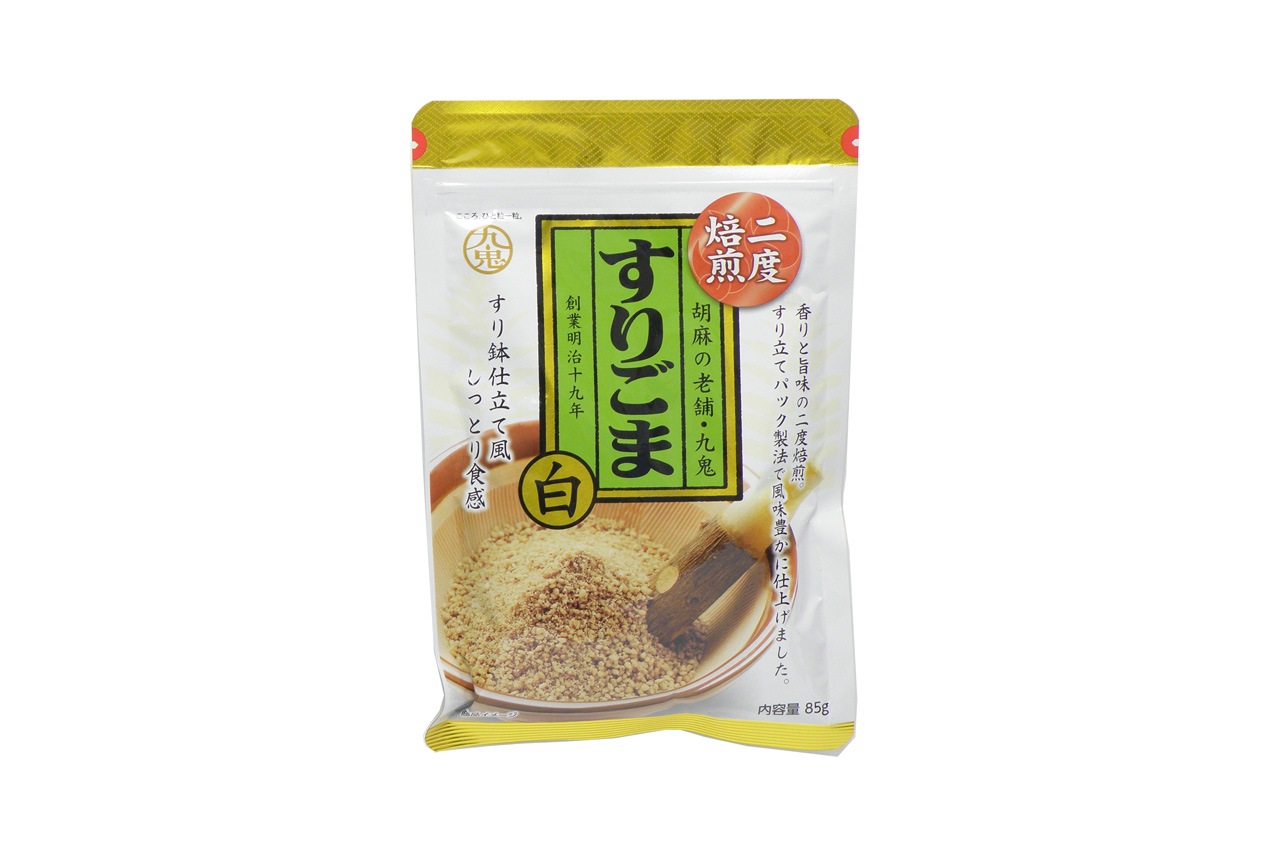 九鬼 二度焙煎すりごま白 | 伊勢路名産 味の館 | おかげ横丁公式