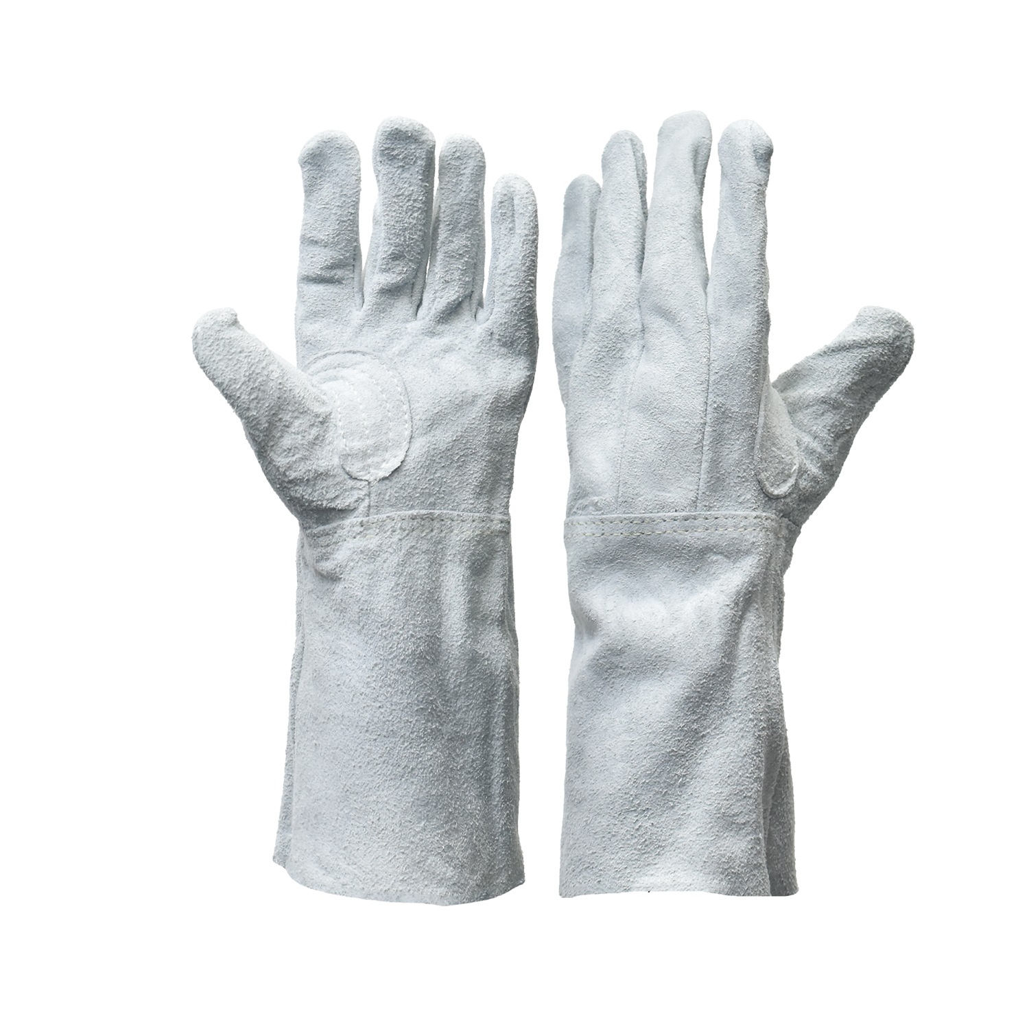 南村製作所 溶接用 牛床革手袋 白5P No.606 Lサイズ お得な3双セット