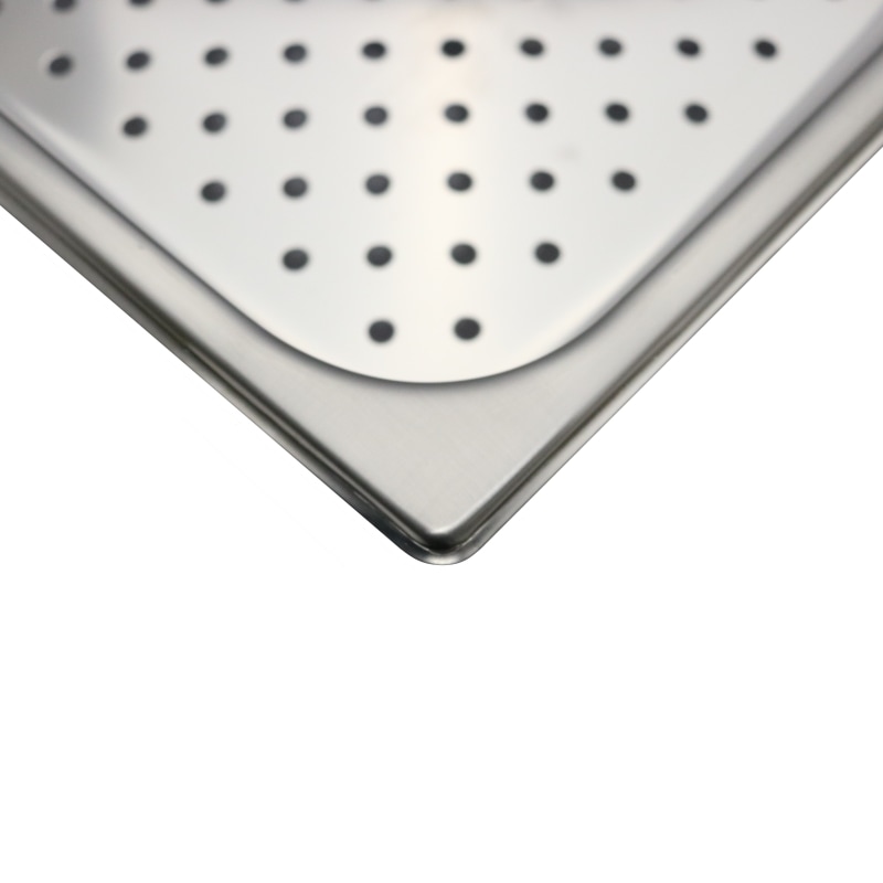 18-8 スーパーデラックスパン穴明き 1/2サイズ 深さ100mm SH-1524SWP