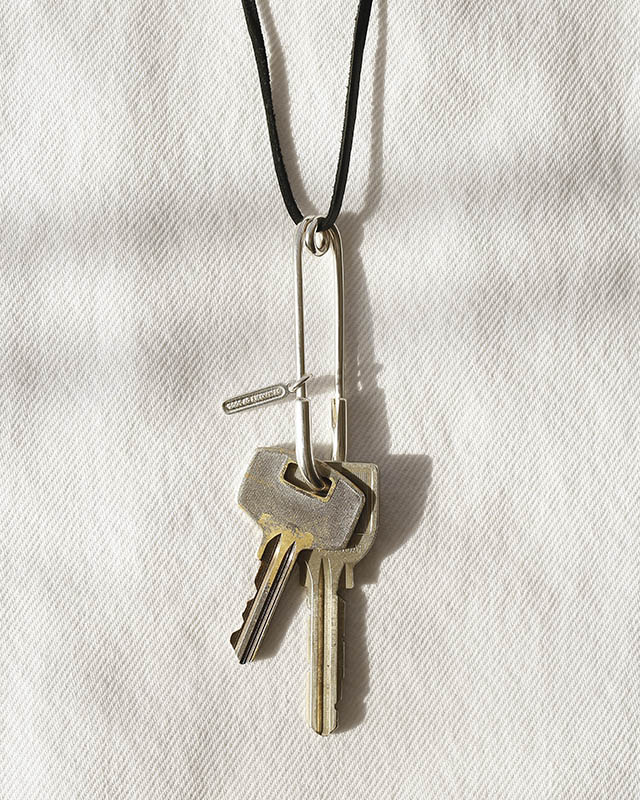 Safety Pin 2way Keyring & Necklace（セーフティピン2ウェイ