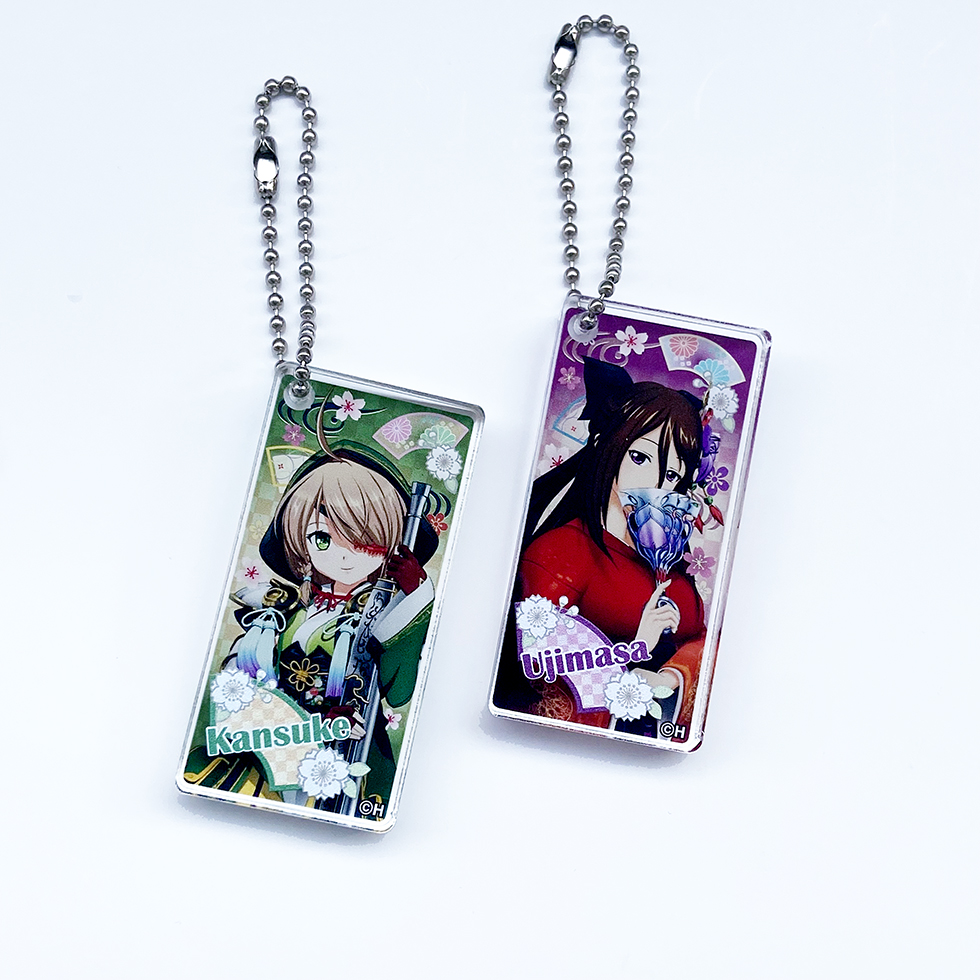 戦国乙女アクリルドミノキーチェーン【ウジマサ】 | キュイン萌ーる