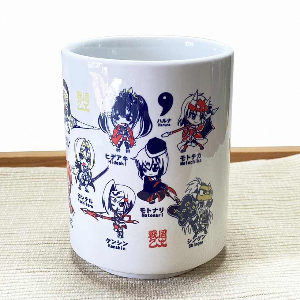 戦国乙女 湯のみ | キュイン萌ーる