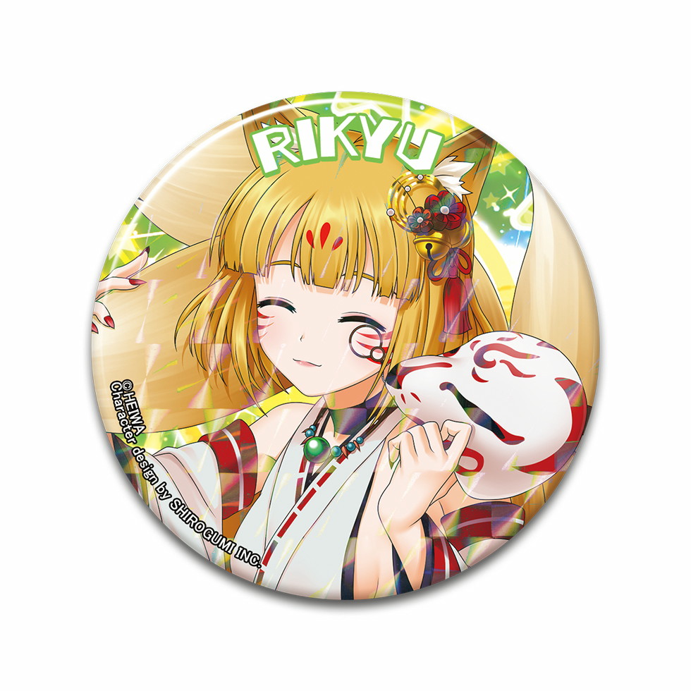 戦国乙女 おおきめ缶バッジ【リキュウ】 | キュイン萌ーる
