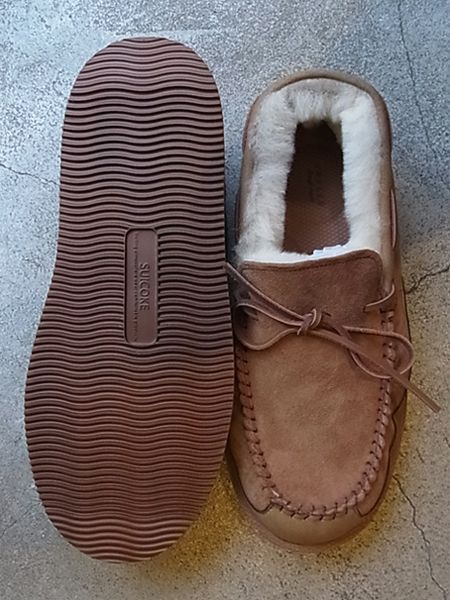 UNUSED × SUICOKE（アンユーズド×スイコック）モカシンシューズ