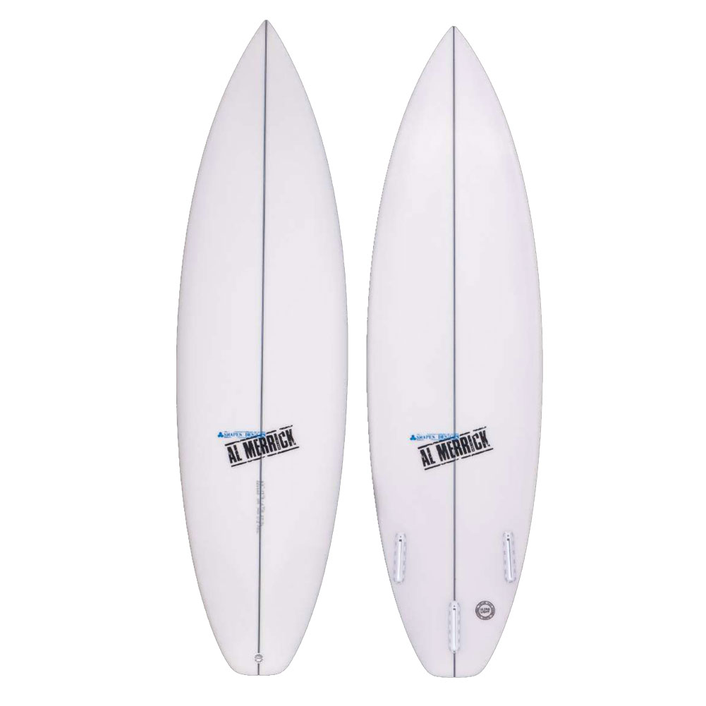AL MERRICK ショートボード ホワイト 約6フィート 小波用ショート