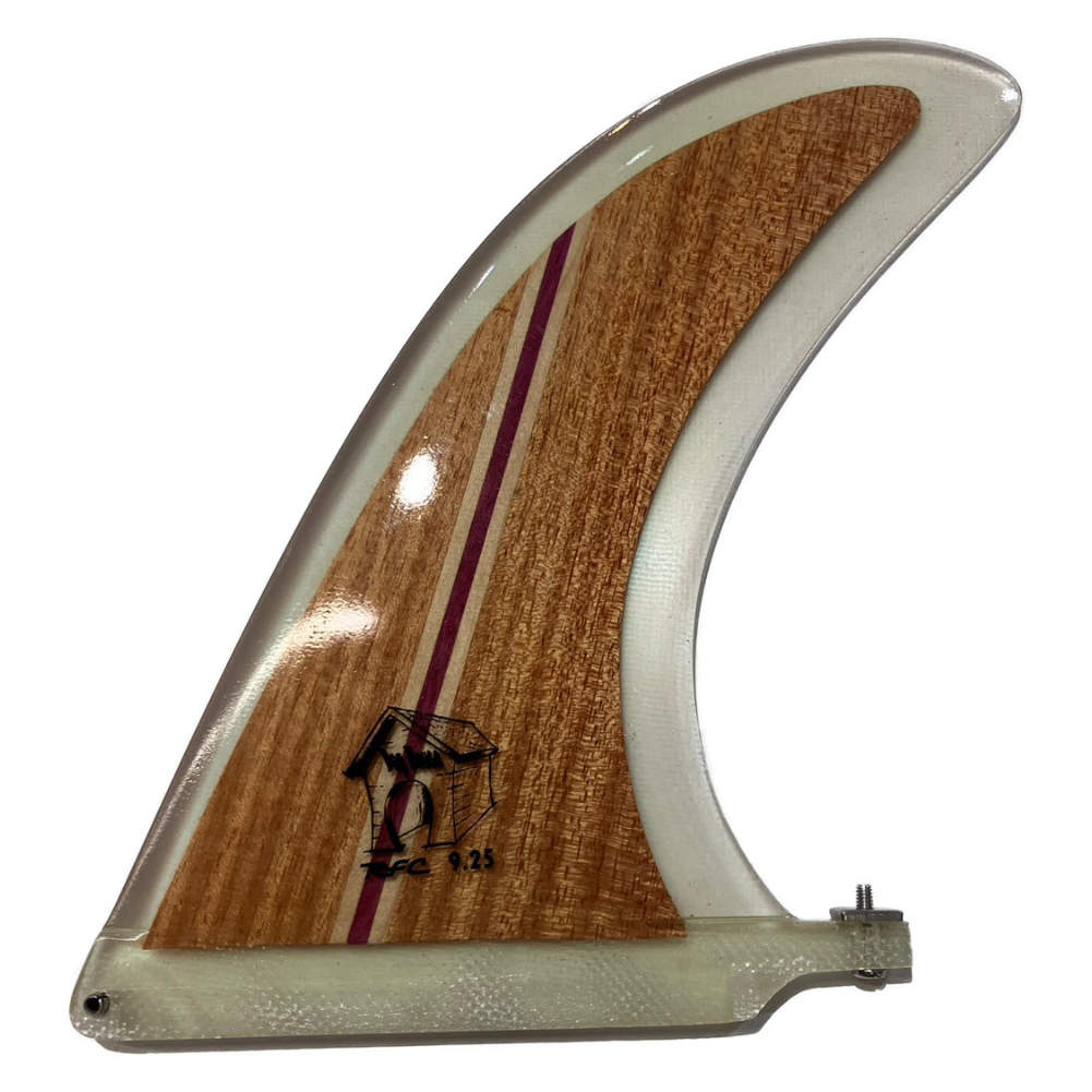 ロングボードフィン Rainbow fin DOGHOUSE 9.25 Wood レインボーフィン
