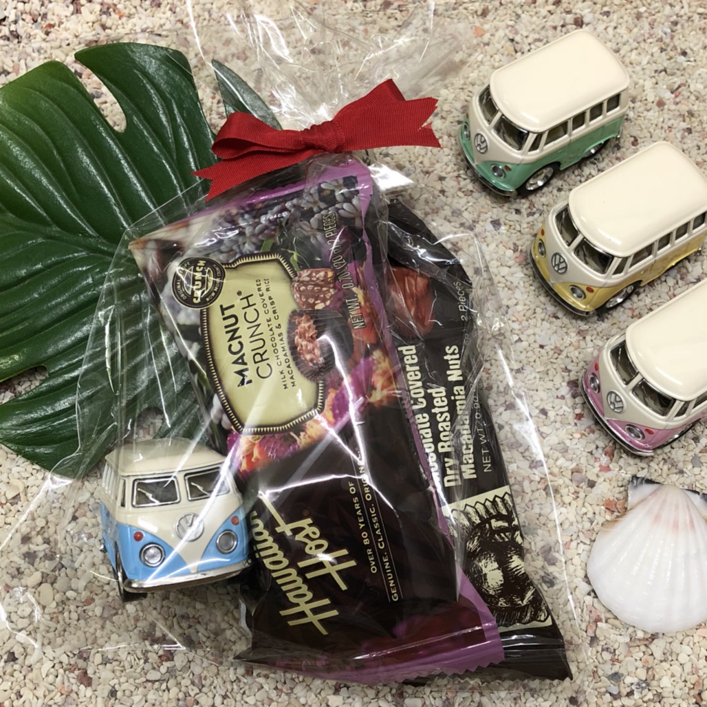 バレンタインギフト ミニカー リトルバンパステルカラー×チョコバー