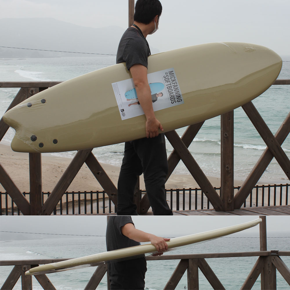 ソフトボード ミックファニング ソフトサーフボード ツインタウン 7'0