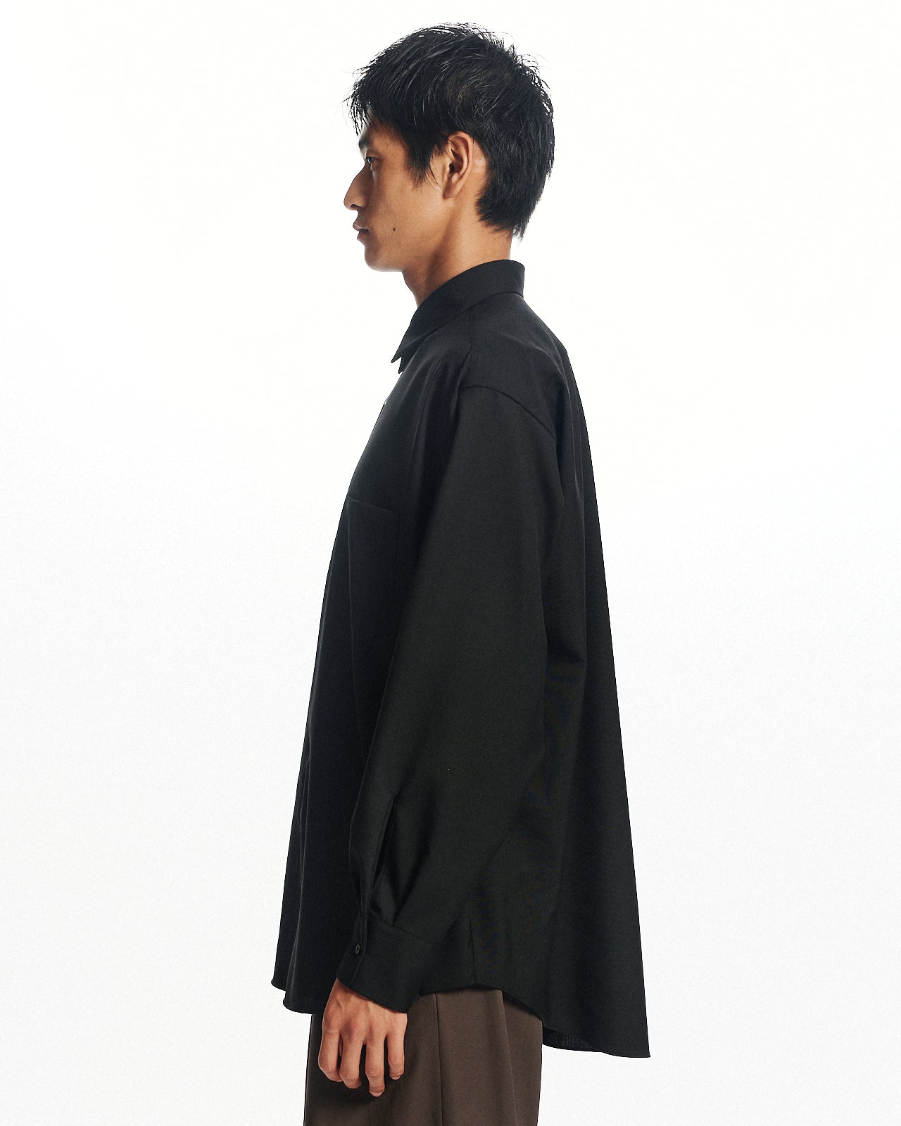 オーガニックウール2/80トロピカル / コンフォートフィットシャツ