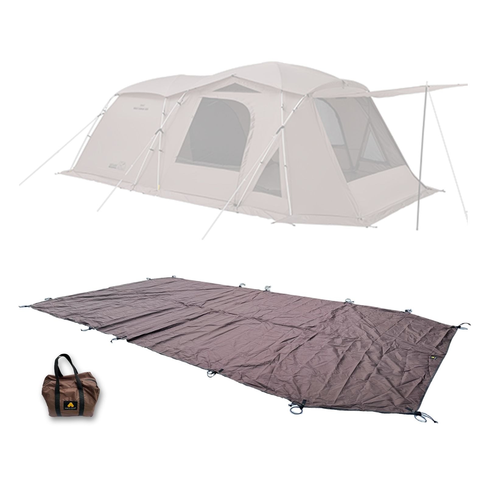 タフ2ルーム DX3025 TOUGH 2-ROOM DX/3025 全面用 グランドシート