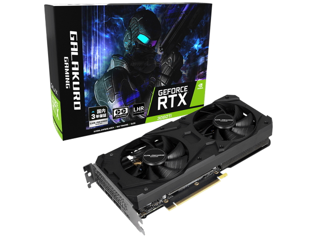 玄人志向 GG-RTX3060Ti-E8GB/DF/LHR GEFORCE RTX 3060 Ti (LHR) 8GB