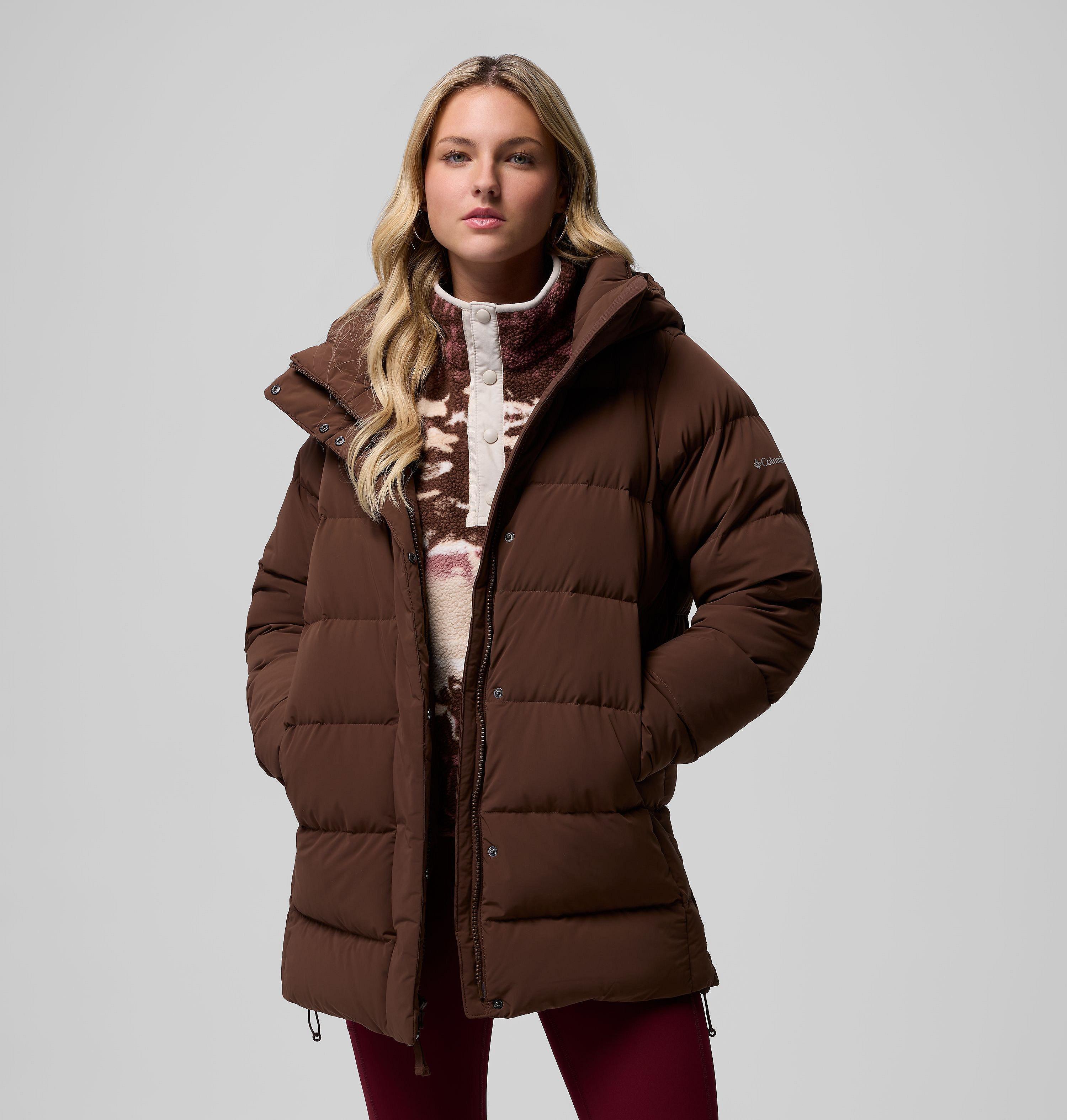 Women's Amaze Puff Mid Hooded Jacket | Columbia