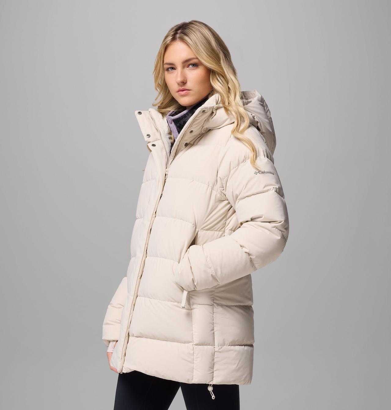 Women's Amaze Puff Mid Hooded Jacket | Columbia