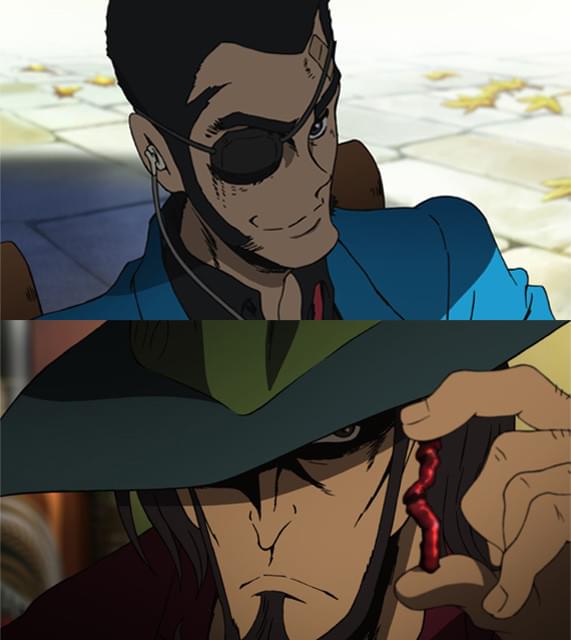 次元大介の墓標」劇中写真を入手！栗田貫一＆小林清志、アフレコに臨む