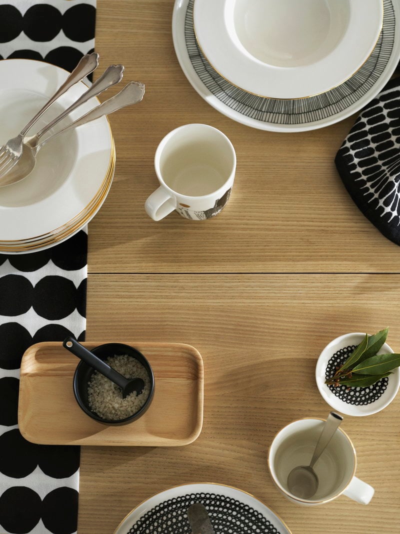 Marimekko Oiva - Siirtolapuutarha plate 8,5 cm | Finnish Design Shop