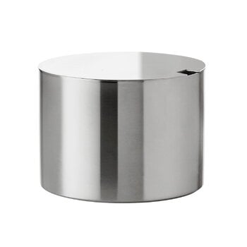 Stelton Arne Jacobsen salt and pepper set, steel | Finnish Design Shop