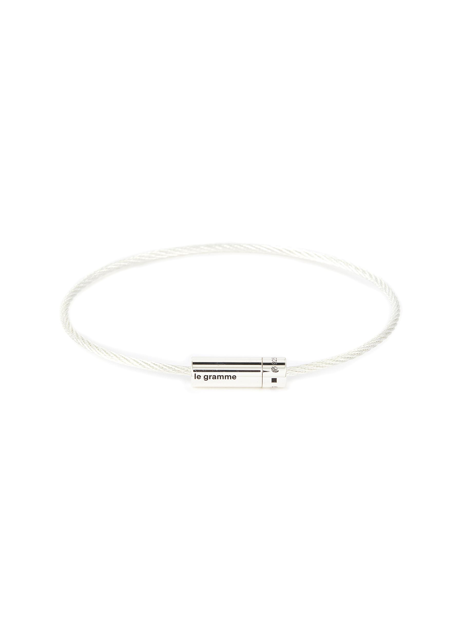 LE GRAMME | 7 GRAMMES SLICK POLISHED STERLING SILVER CABLE