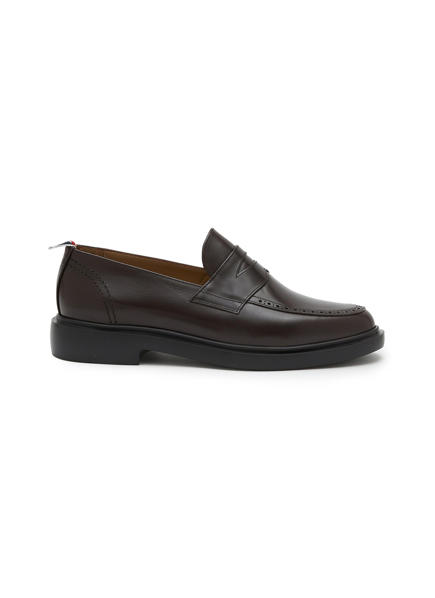 THOM BROWNE | Leather Loafers | Men | Lane Crawford
