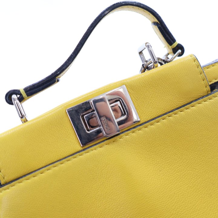 Fendi Micro Calfskin Peekaboo - Luxe Du Jour