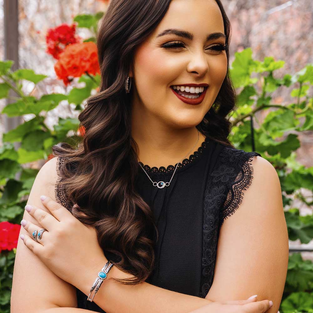 Windswept Legacy Turquoise Bracelet | Montana Silversmiths