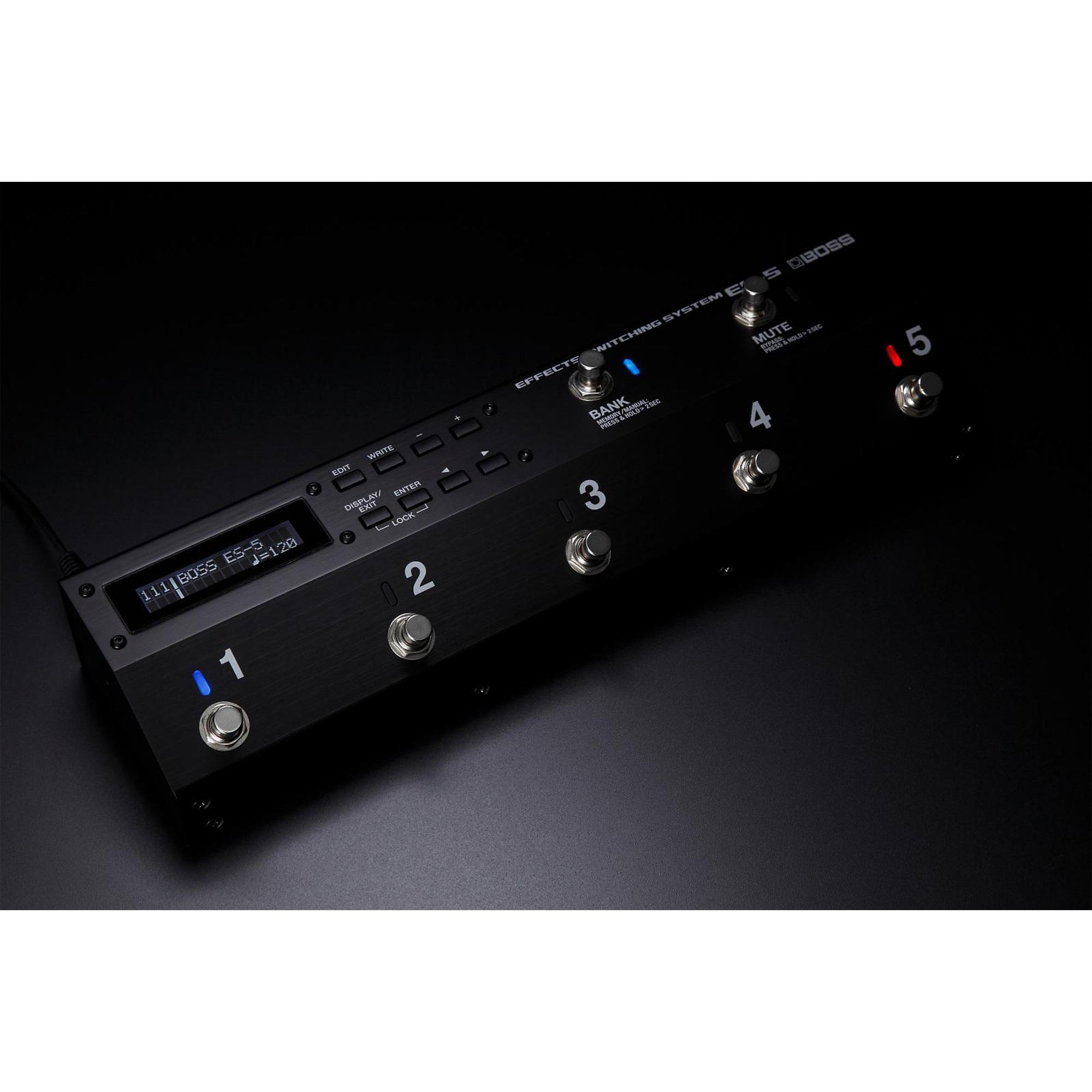 BOSS ES-5 Effects Switching System Guitar Amplifier Footswitch