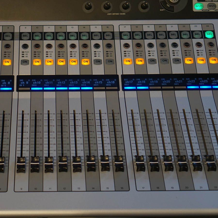 Yamaha TF3 Digital Mixing Console Mixer w/NY64 Dante Card - Used