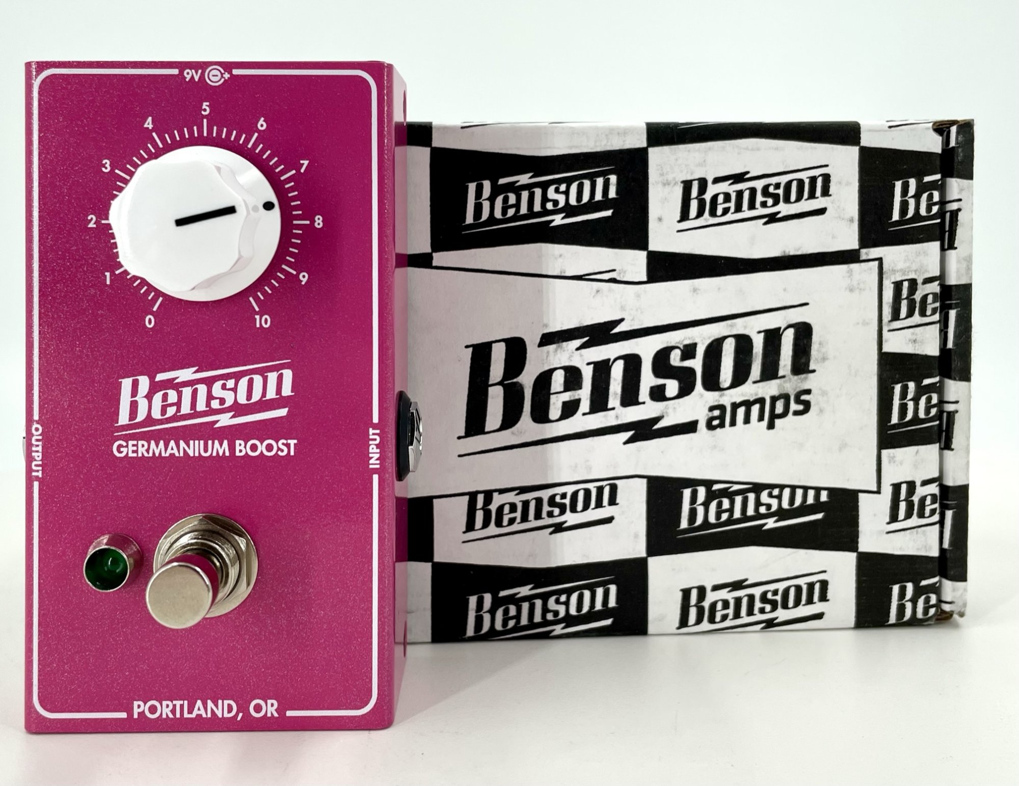 Benson Germanium Boost Pedal Third Rock Edition Pink Sparkle - 951