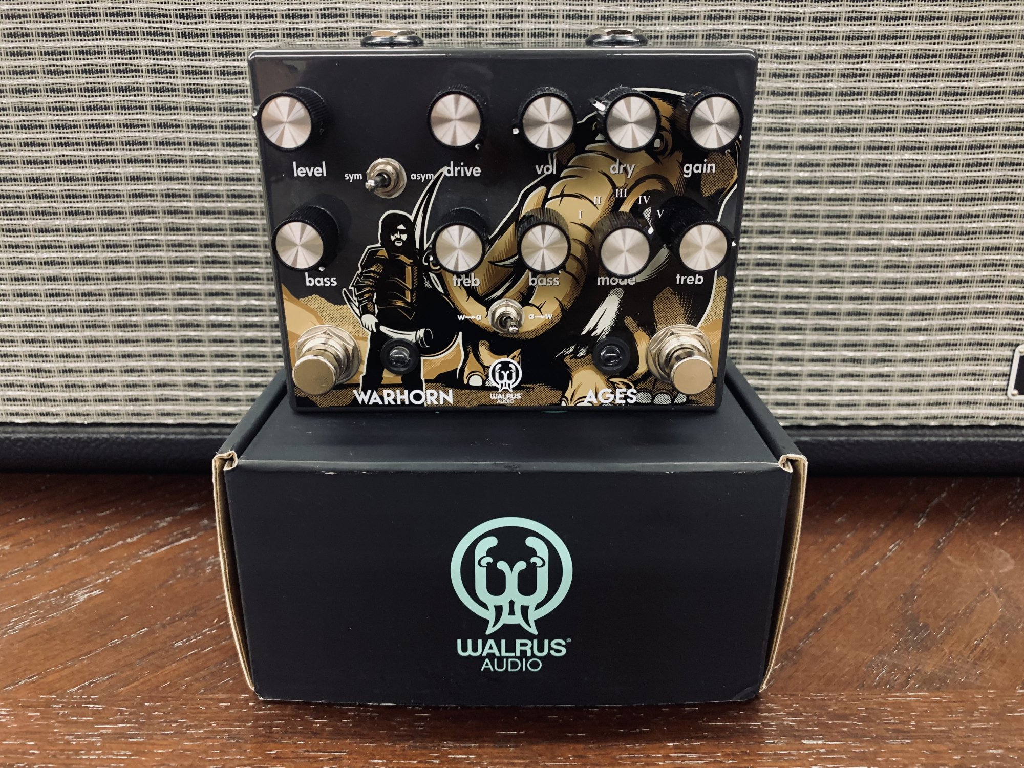 Open Box Walrus Audio Warhorn / Ages Pedal Movie Exclusive Double