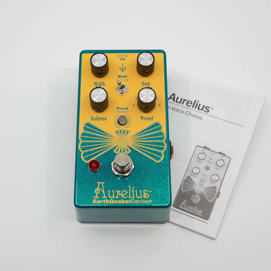 EarthQuaker Devices Aurelius Tri-Voice Chorus Pedal - 810019913297