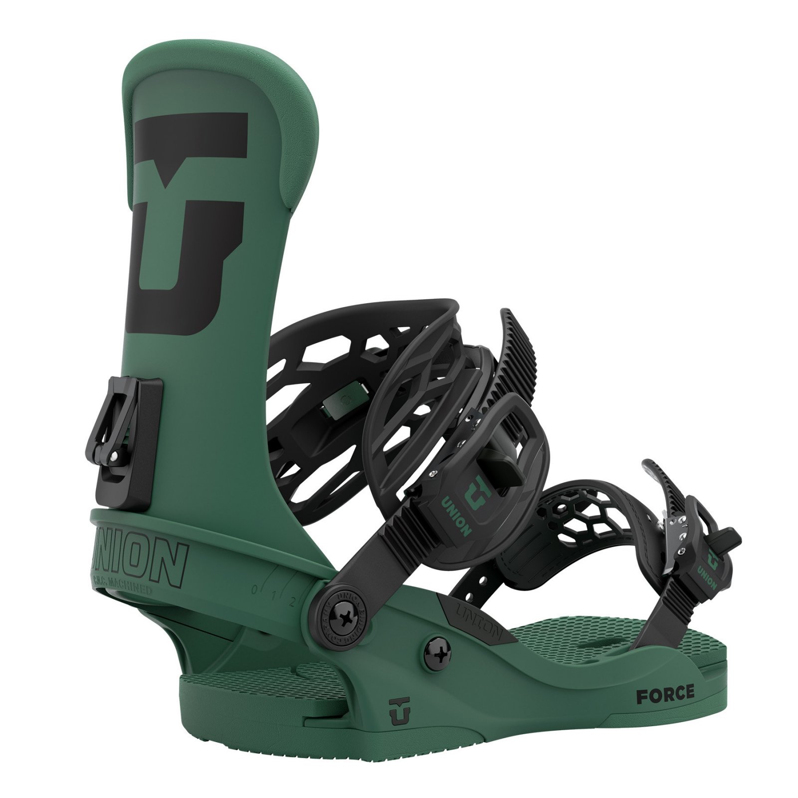Union Force Team Snowboard Binding - Forest Green - 810033080463